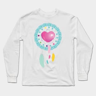 Boho Valentine Long Sleeve T-Shirt